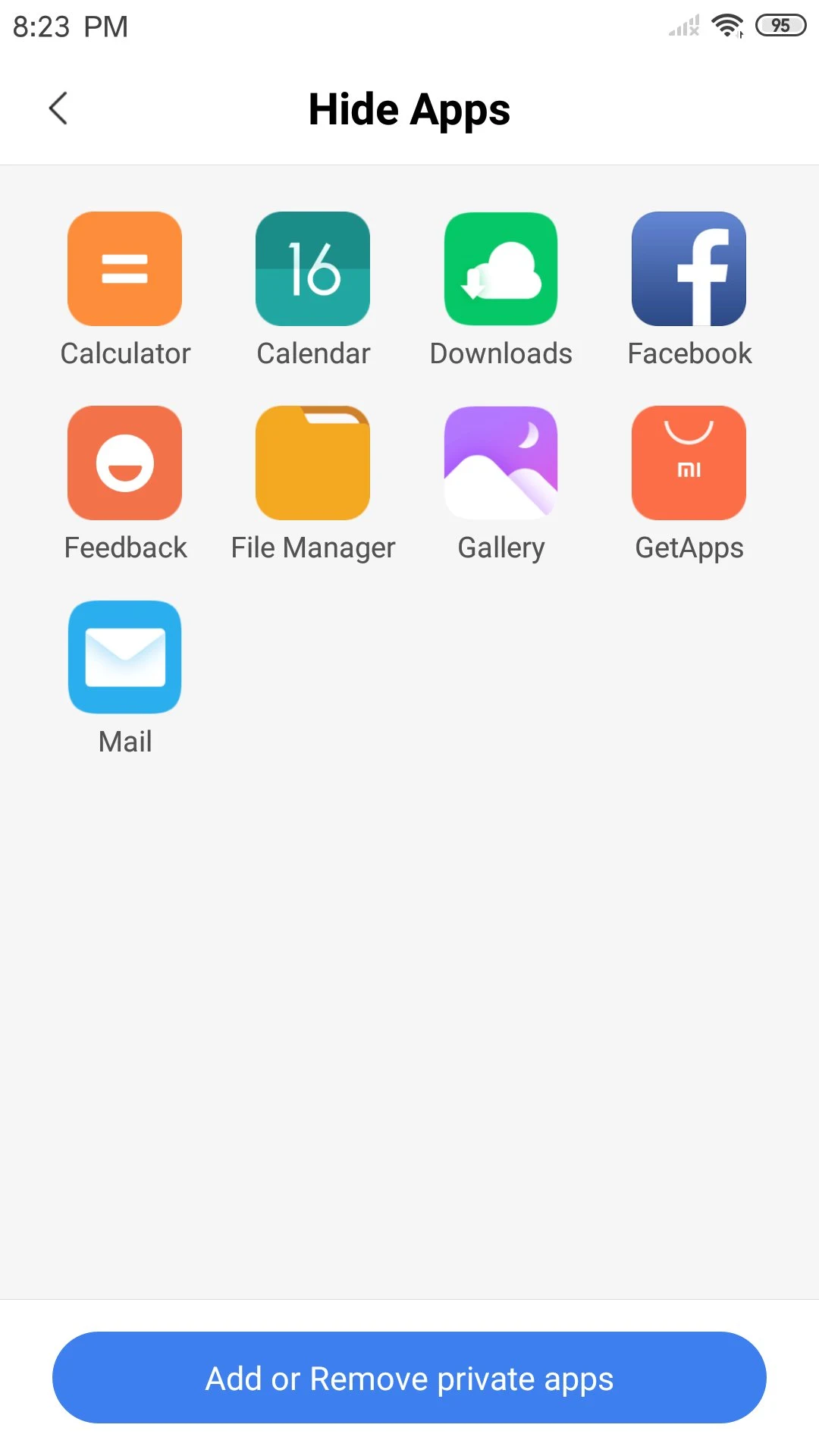 X Launcher screenshot