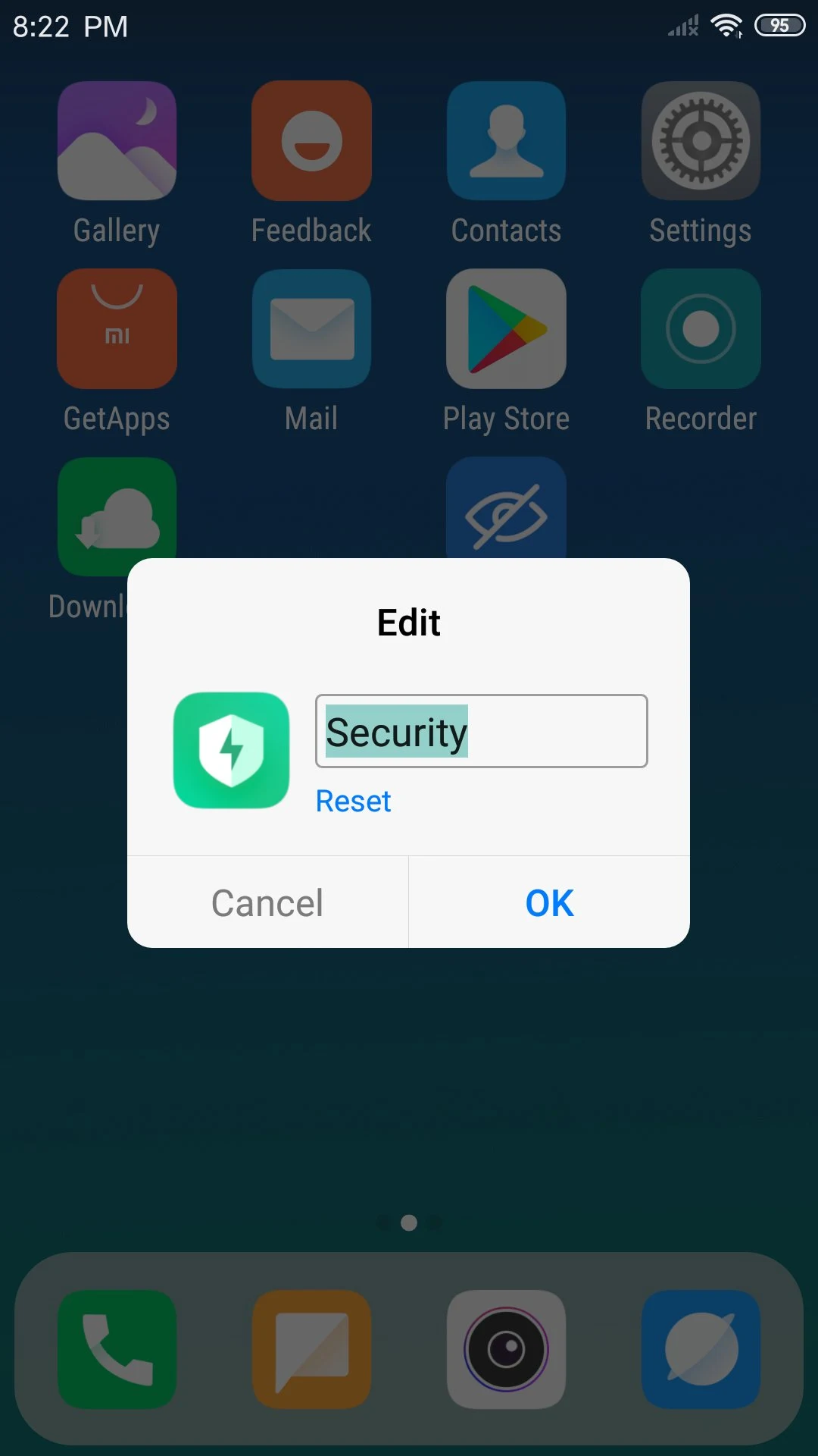 X Launcher screenshot