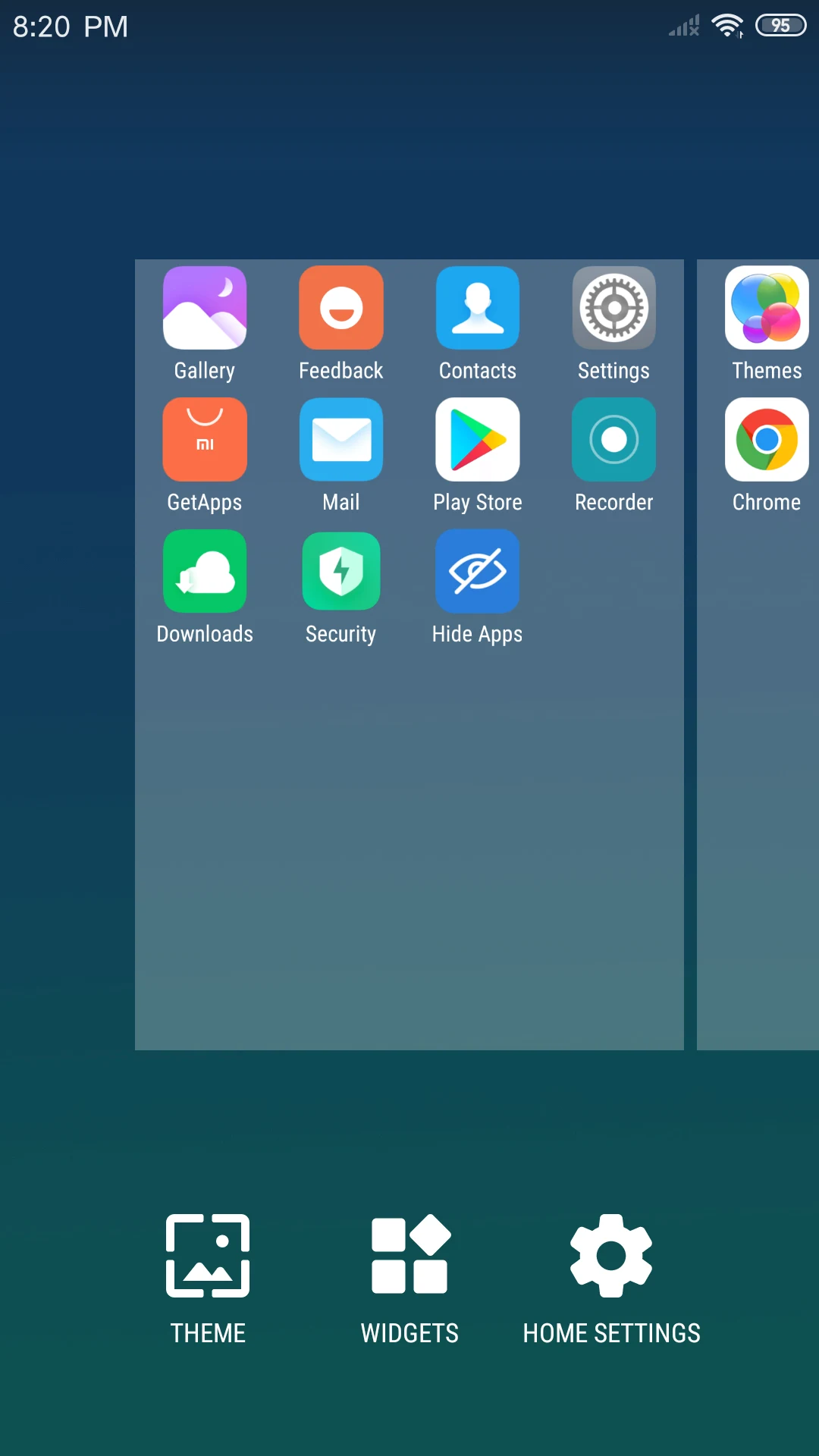X Launcher screenshot